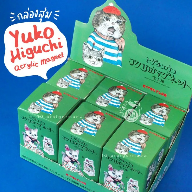 กล่องสุ่ม แม่เหล็ก Yuko Higuchi