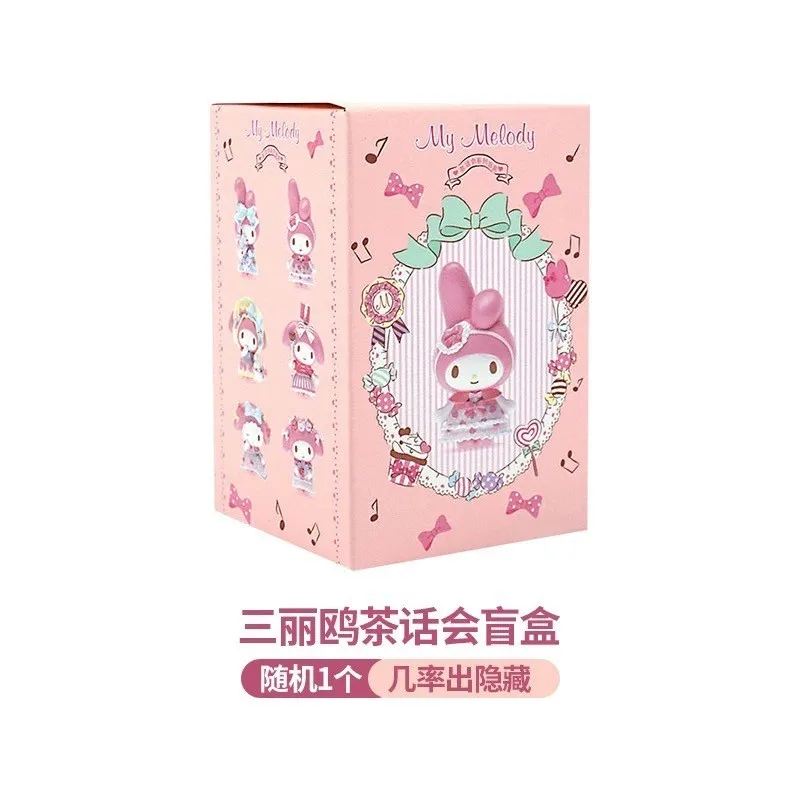กล่องสุ่ม ตุ๊กตาแฮนด์เมด Melody Sanrio Mysen Tea Party Melody